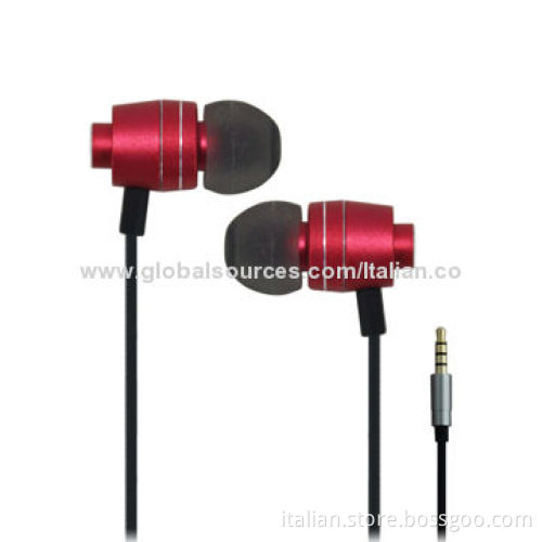 Promotion metal hand-free earphone with supper bassNew